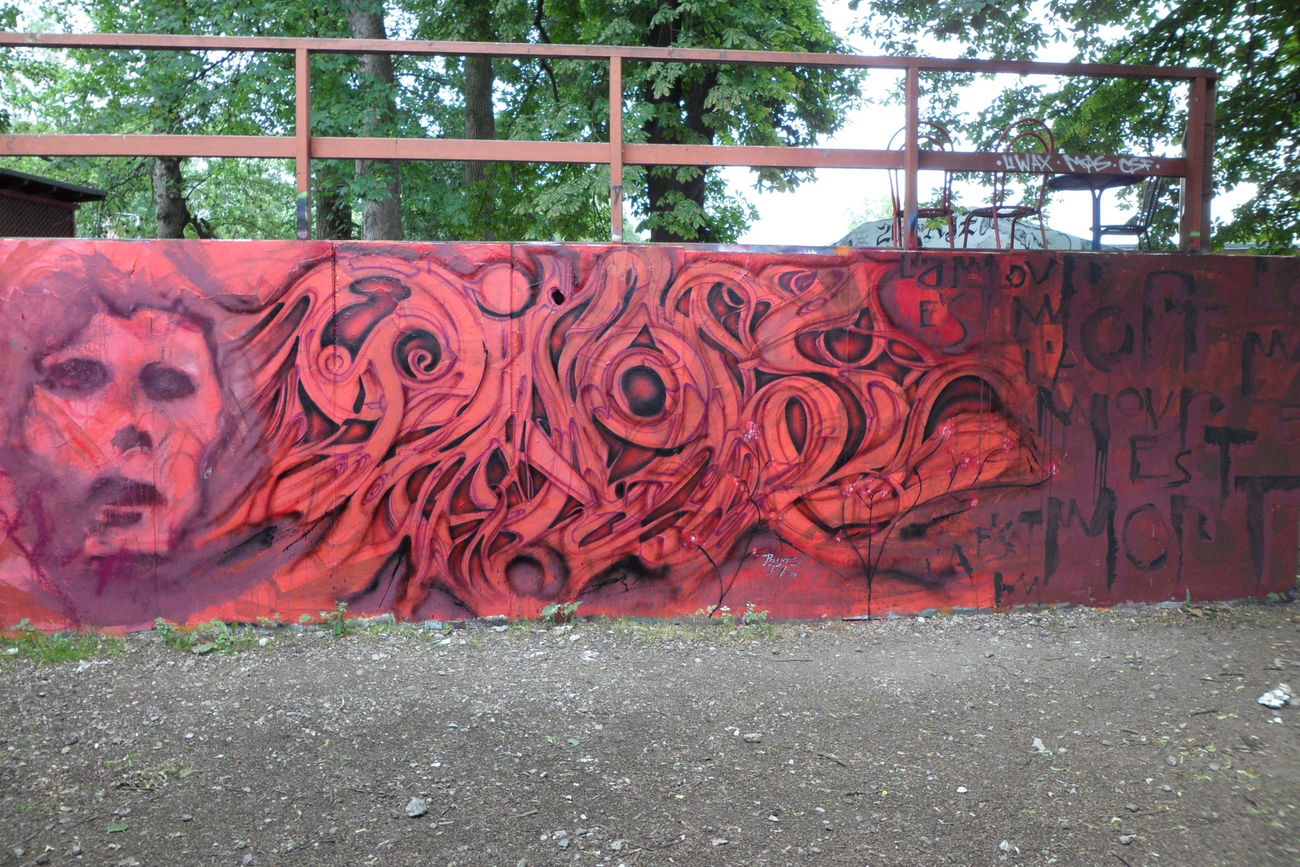 Graffiti Wall - Photo by MYTEAMSUPREME1 - PIAS, CHEMNITZ