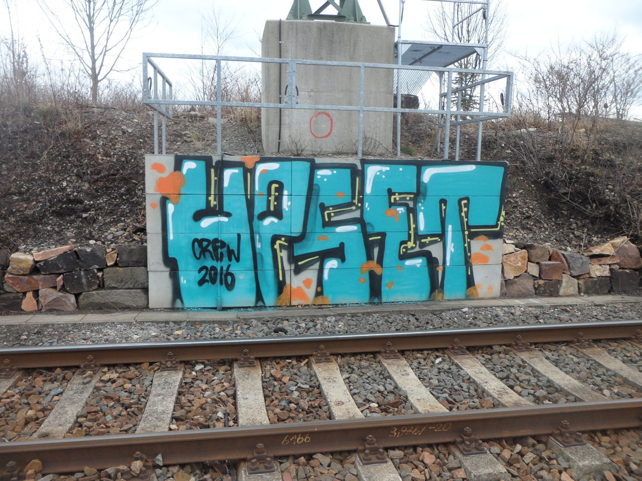 Graffiti Bombing - Photo by MYTEAMSUPREME1 - UPSET, CHEMNITZ