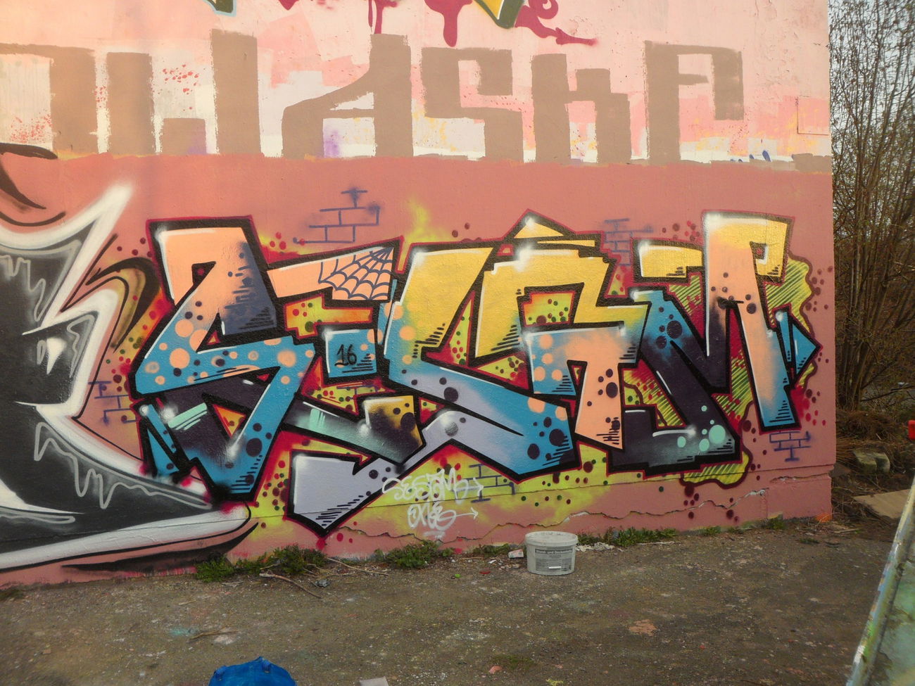 Graffiti Wall - Photo by MYTEAMSUPREME1 - SESAM, CHEMNITZ