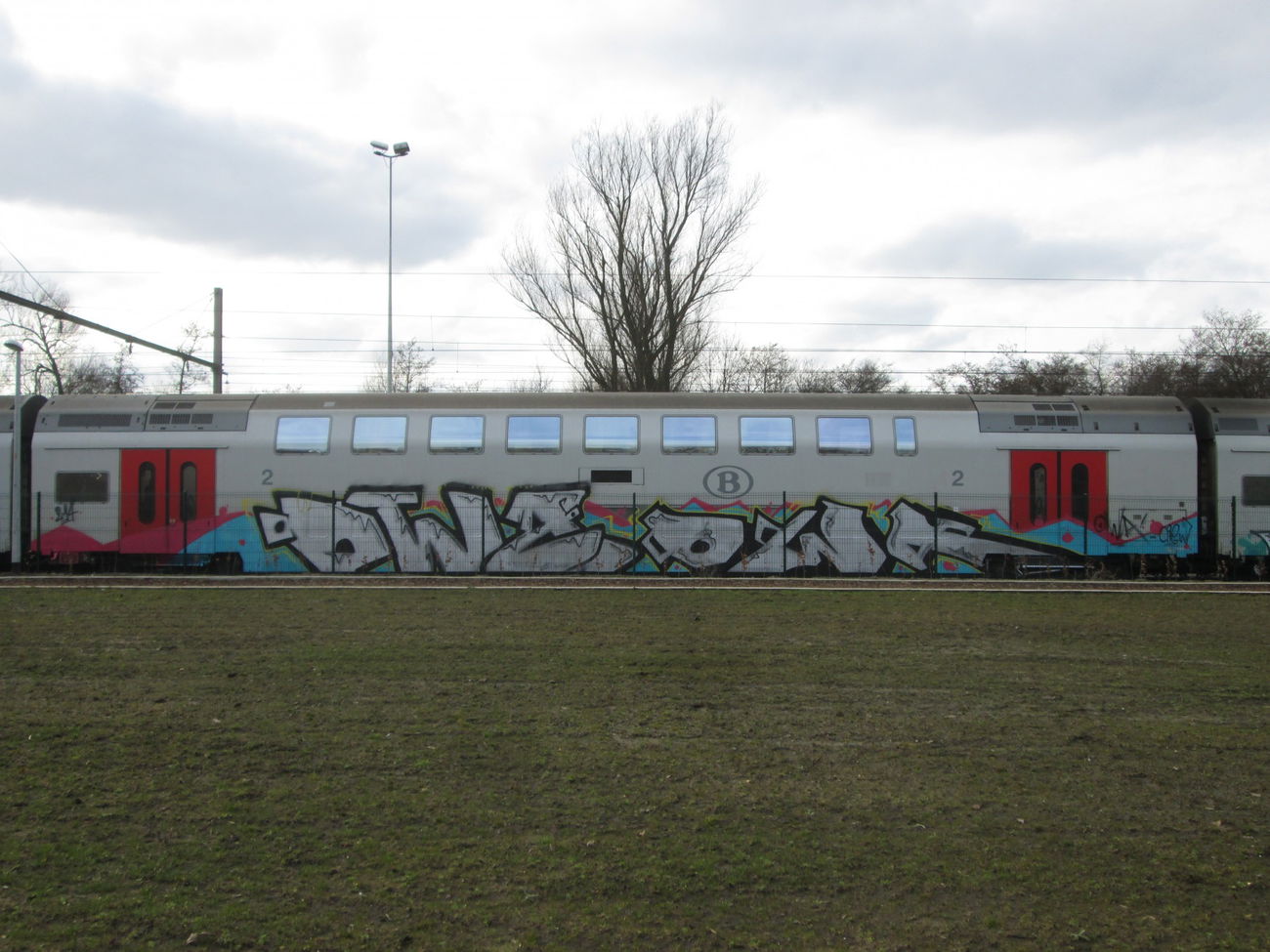 Graffiti Train - Photo by MYTEAMSUPREME1 - OWA, CHEMNITZ, BELGIEN