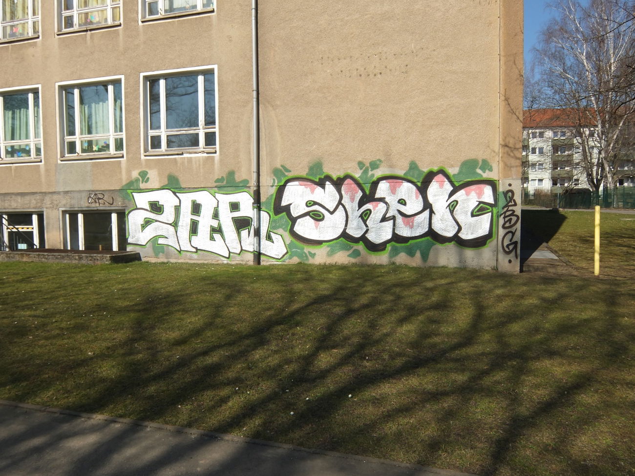 Graffiti Bombing - Photo by MYTEAMSUPREME1 - ZAR, SHEN, CHEMNITZ