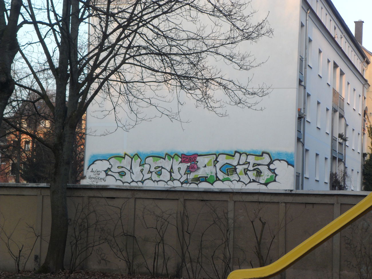 Graffiti Bombing - Photo by MYTEAMSUPREME1 - SHEN, ACIS, CHEMNITZ