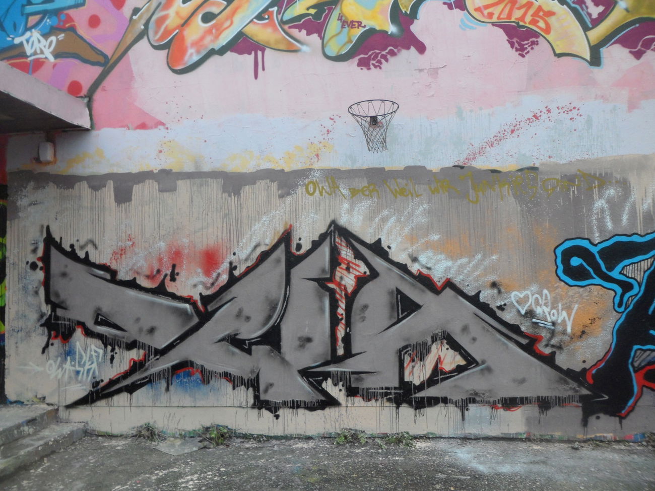 Graffiti Wall - Photo by MYTEAMSUPREME1 - OWA, CHEMNITZ