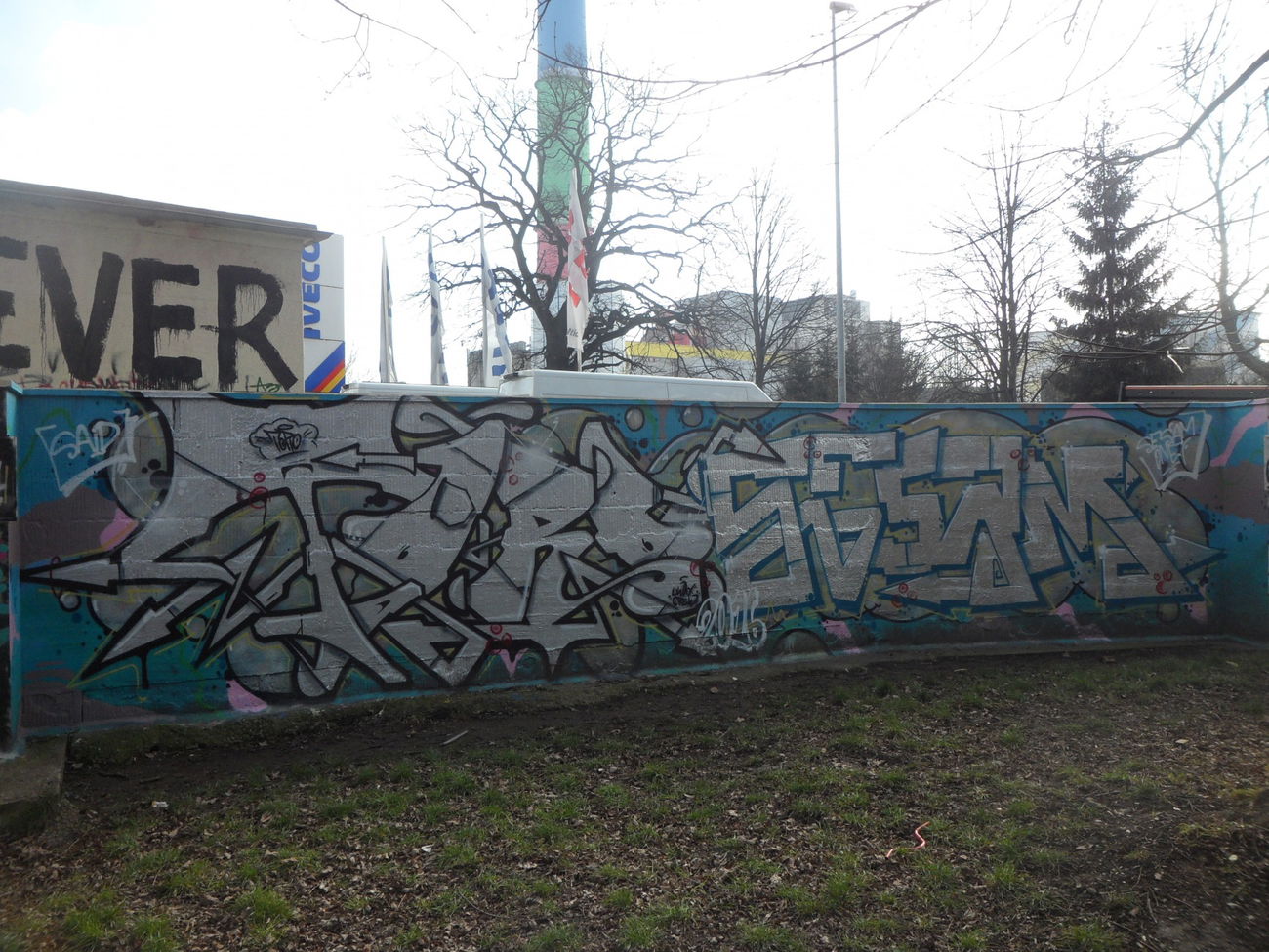 Graffiti Wall - Photo by MYTEAMSUPREME1 - TORO, SESAM, CHEMNITZ