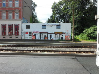 Graffiti Bombing - Photo by MYTEAMSUPREME1 - SKF, OWA, CHEMNITZ