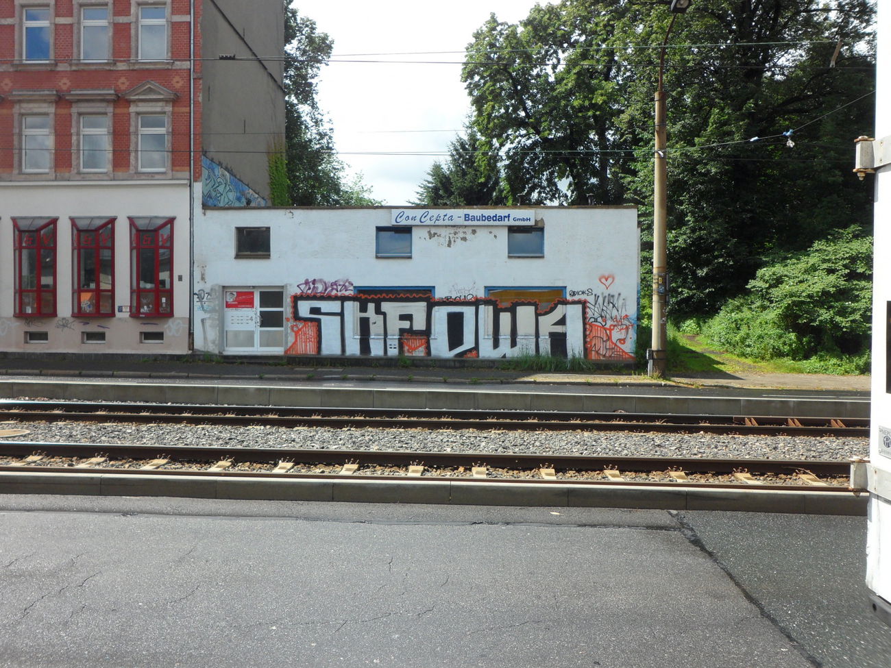 Graffiti Bombing - Photo by MYTEAMSUPREME1 - SKF, OWA, CHEMNITZ