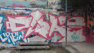 Graffiti Wall - Photo by MYTEAMSUPREME1 - OWA, CHEMNITZ