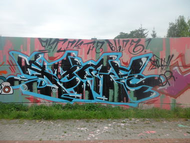 Graffiti Wall - Photo by MYTEAMSUPREME1 - SAGE, CHEMNITZ