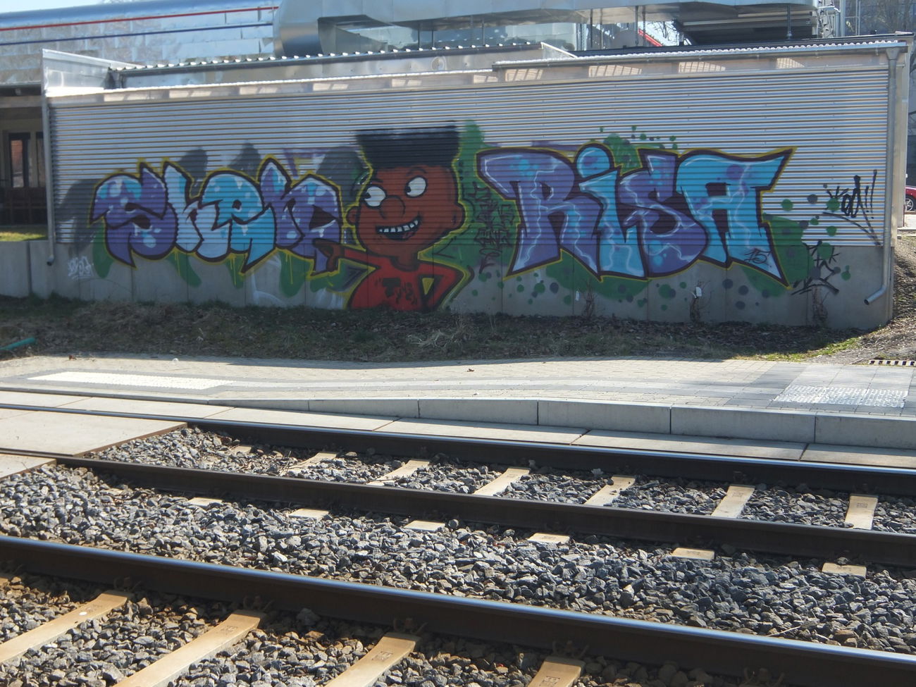 Graffiti Bombing - Photo by MYTEAMSUPREME1 - SHEN, RISA, ZBG