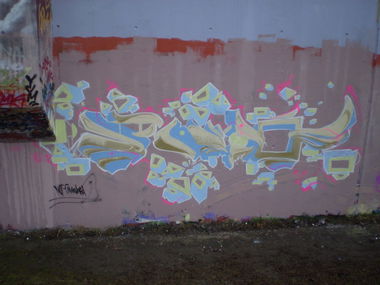 Graffiti Wall in Germany - Photo by MaGiKz - NAIO, UNFINISHED, MGK (2016)