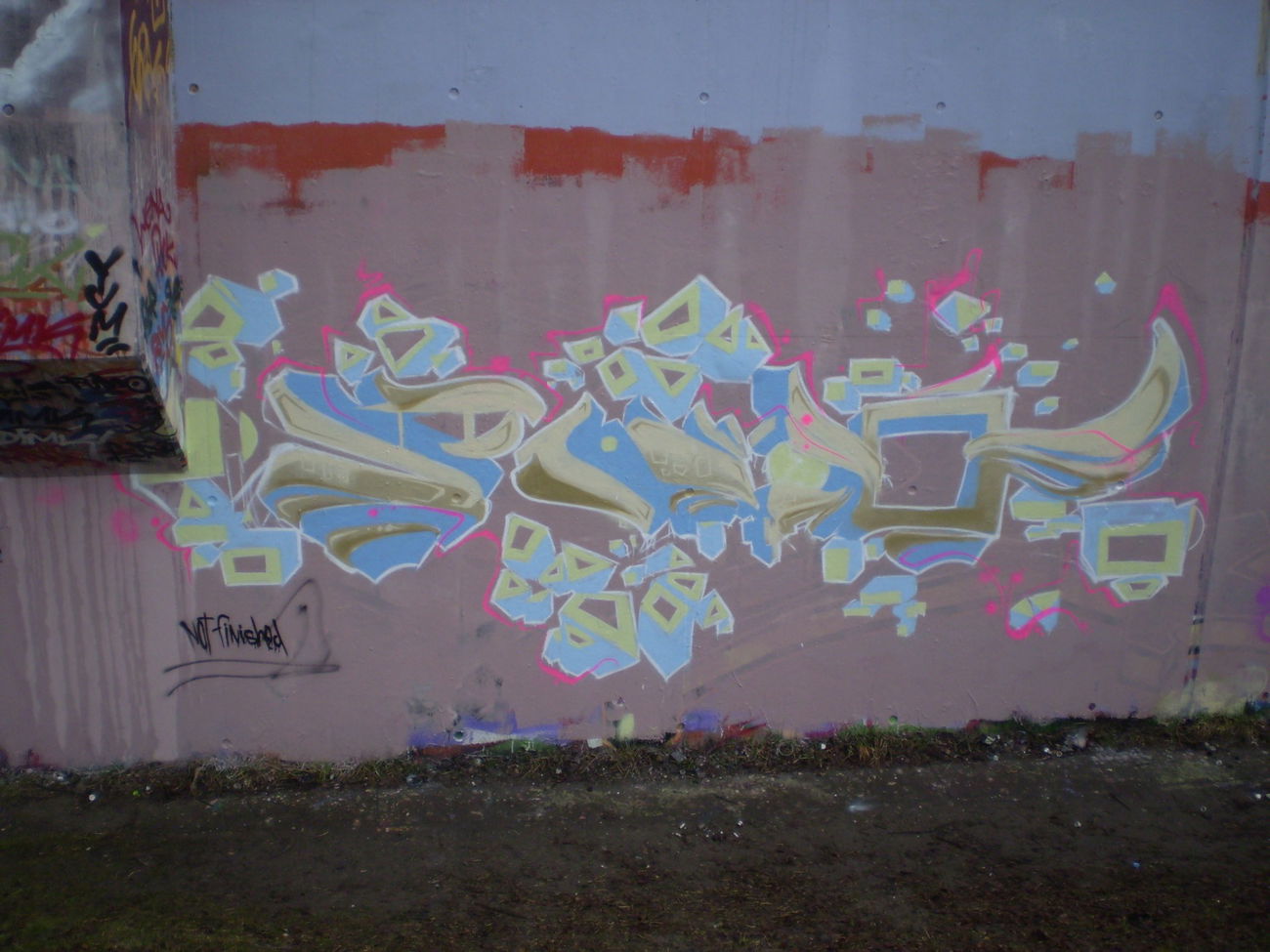 Graffiti Wall in Germany - Photo by MaGiKz - NAIO, UNFINISHED, MGK (2016)