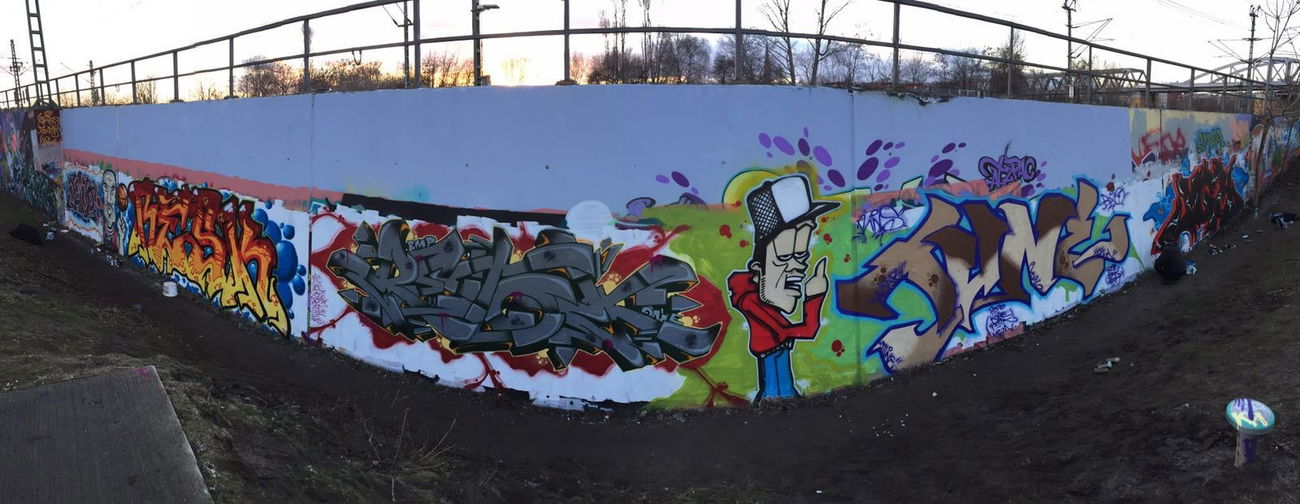 Graffiti Wall in Deutschland - Photo by MaGiKz - RNS, MGK, BMP (2016)