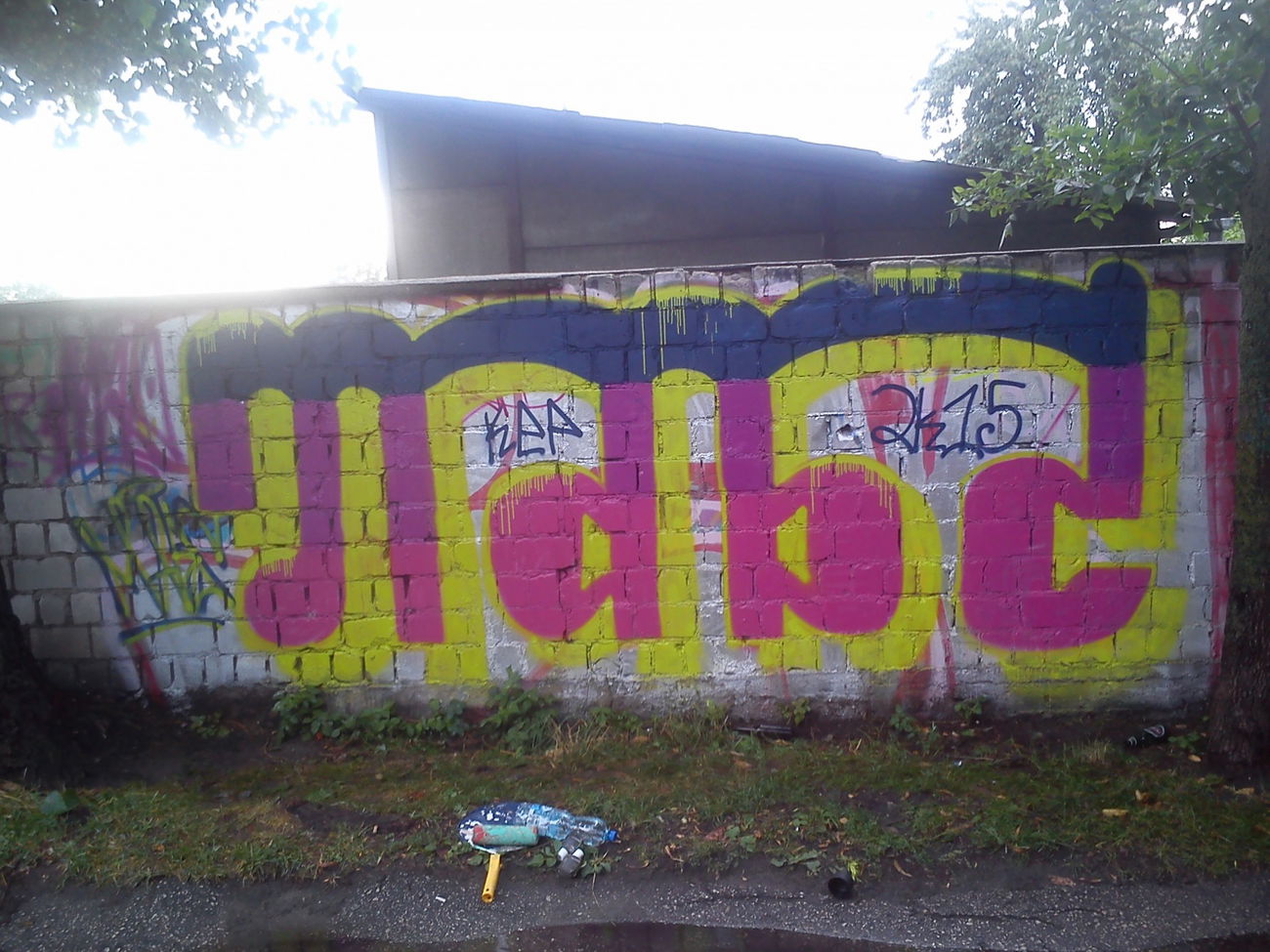 Graffiti Wall - Photo by MabsOne - alejki, lipiec, Ino (2015)