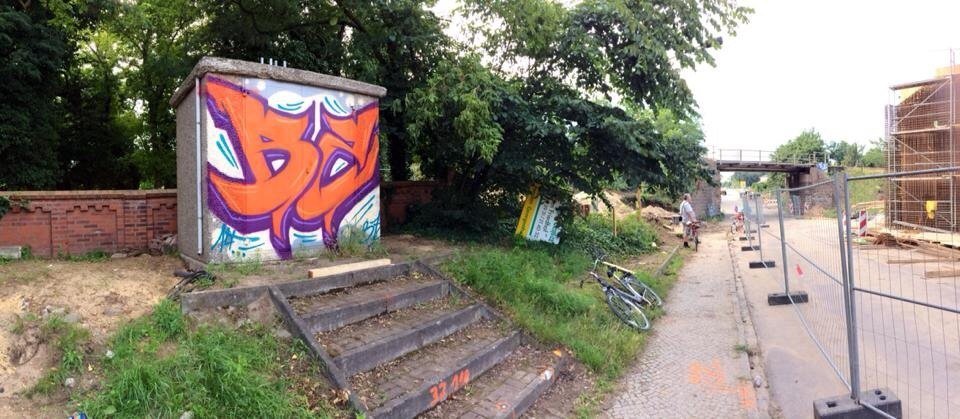 Graffiti Bombing in SDL - Photo by Mace69 - BZ;, Mace (2014)