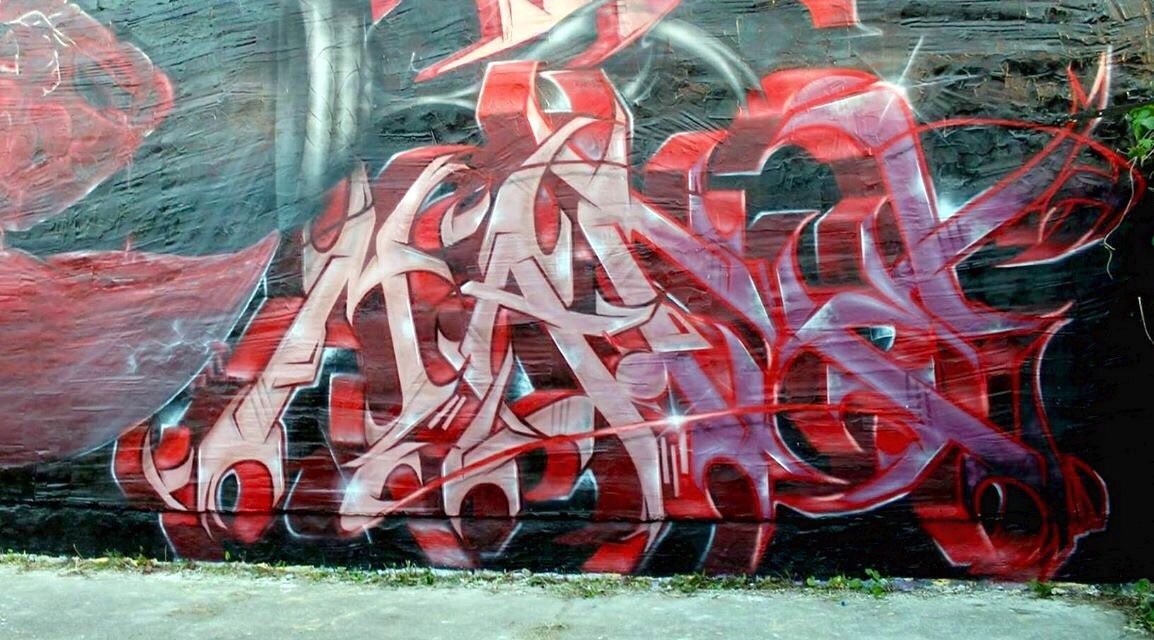 Graffiti Wall - Photo by Mace69 - Hide, Meag, Mace (2015)