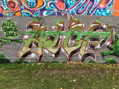 Graffiti Wall - Photo by Mace69 - Mace, ong, bz (2016)