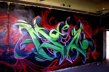 Graffiti Wall - Photo by Mace69 - Roka, sl, Mace (2016)