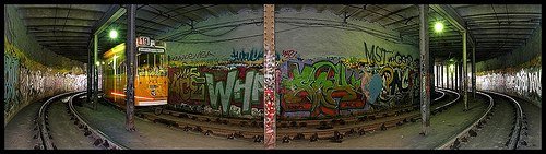Graffiti Bombing - Photo by MadeInHungary