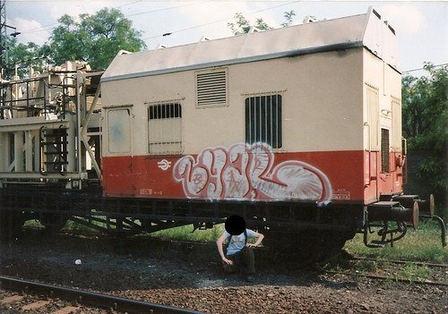 Graffiti Train - Photo by MadeInHungary - Byar