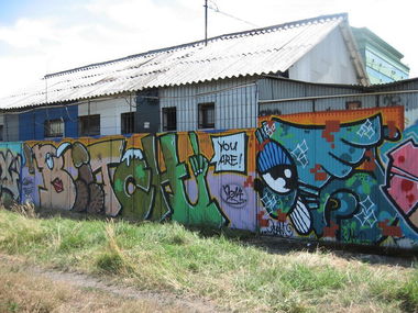 Graffiti Wall - Photo by MadeInHungary - Bitch/Tibak/, GLK