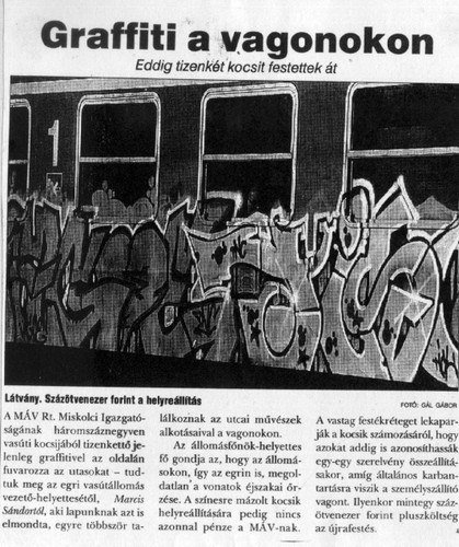 Graffiti Artwork - Photo by MadeInHungary