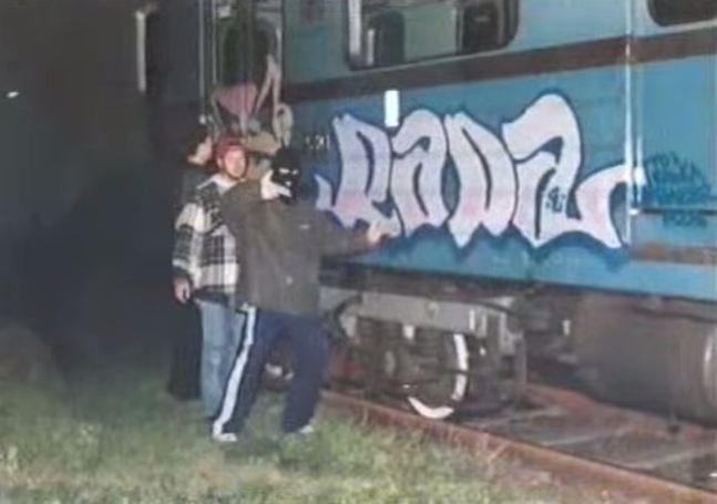 Graffiti Train - Photo by MadeInHungary - rapa
