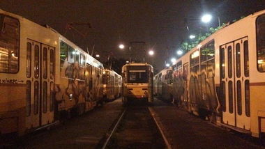 Graffiti Train - Photo by MadeInHungary