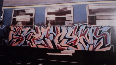 Graffiti Train - Photo by MadeInHungary - Syctem