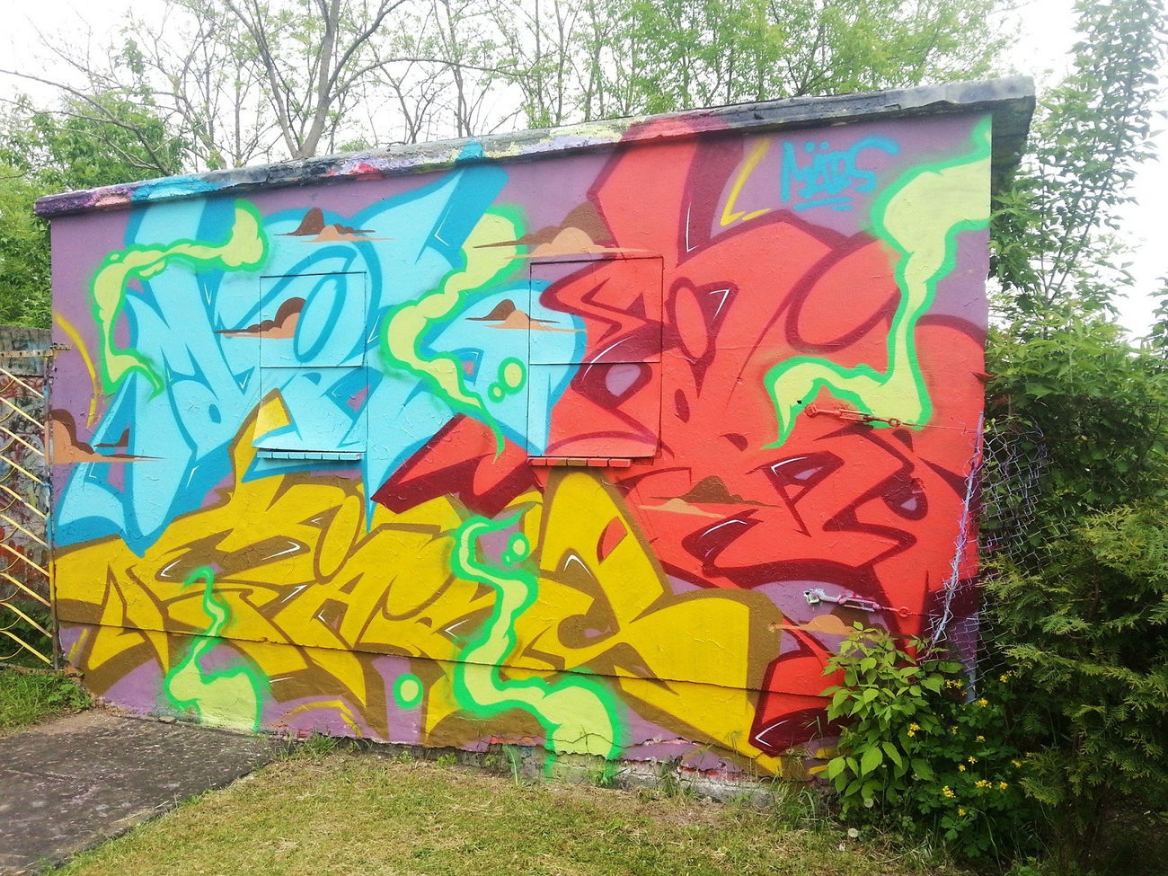 Graffiti Wall - Photo by Maers - märs, graffiti, walls (2014)