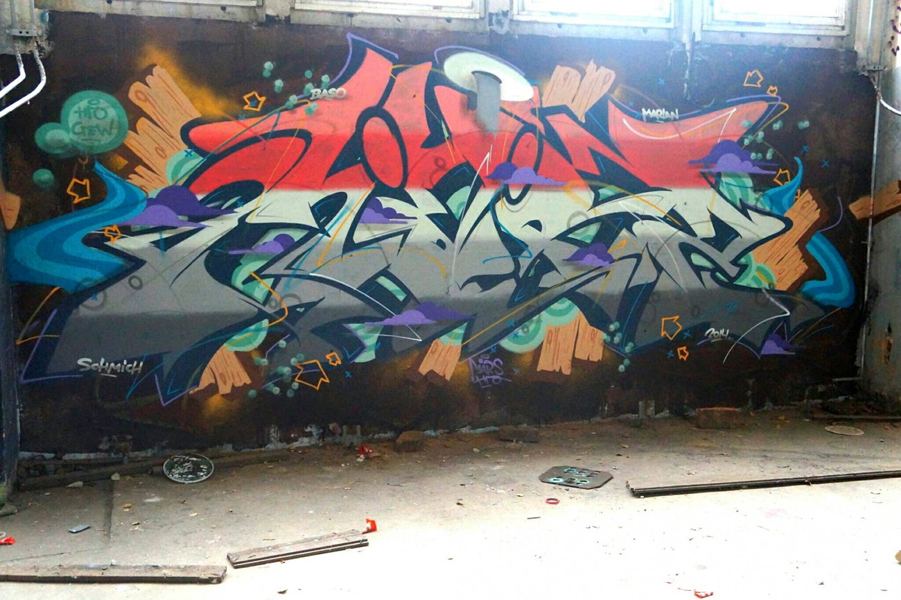 Graffiti Wall - Photo by Maers - märs, graffiti, wall (2014)