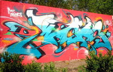 Graffiti Wall - Photo by Maers - märs, painted, walls (2016)