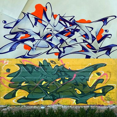 Graffiti Wall - Photo by Maers - graffart, märs, maers (2015)