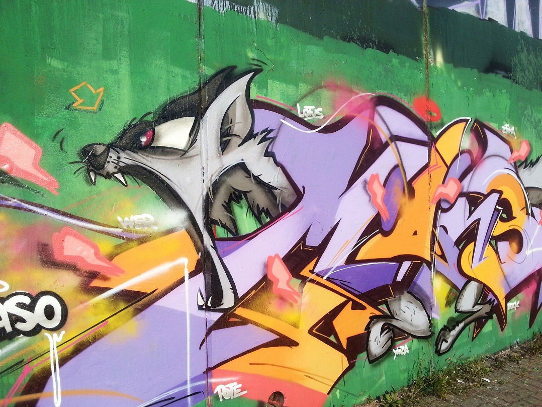 Graffiti Wall - Photo by Maers - praha, 2014, märs (2014)