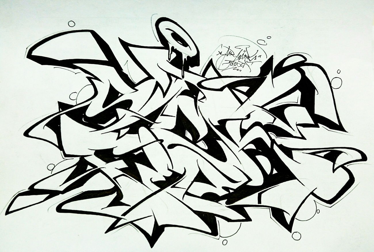 Graffiti Sketch - Photo by Maers - märs, sketch, stylefile (2015)