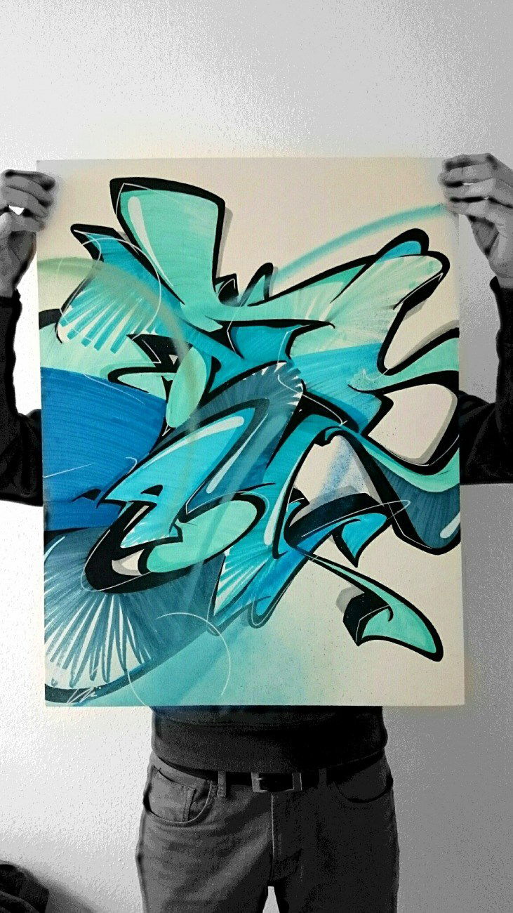 Graffiti Sketch - Photo by Maers - märs, a0, sketch (2015)