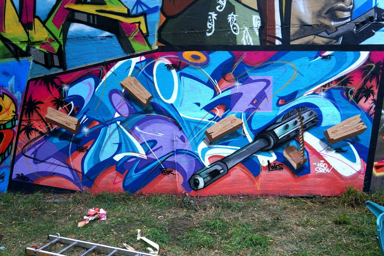 Graffiti Wall - Photo by Maers - märs, gta, style (2014)