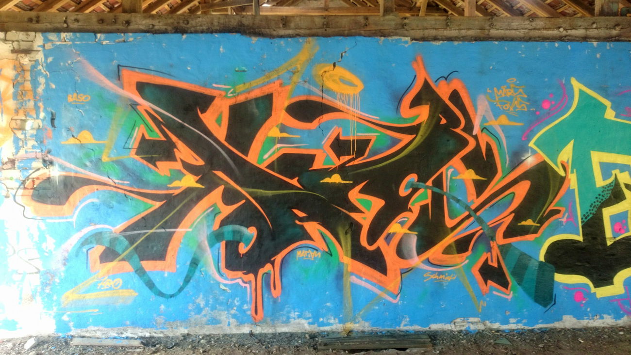 Graffiti Wall - Photo by Maers - märs, graffiti, wall (2016)