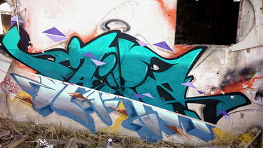 Graffiti Wall - Photo by Maers - märs, graffart, painted (2015)
