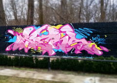 Graffiti Wall - Photo by Maers - maers, wall, art (2018)