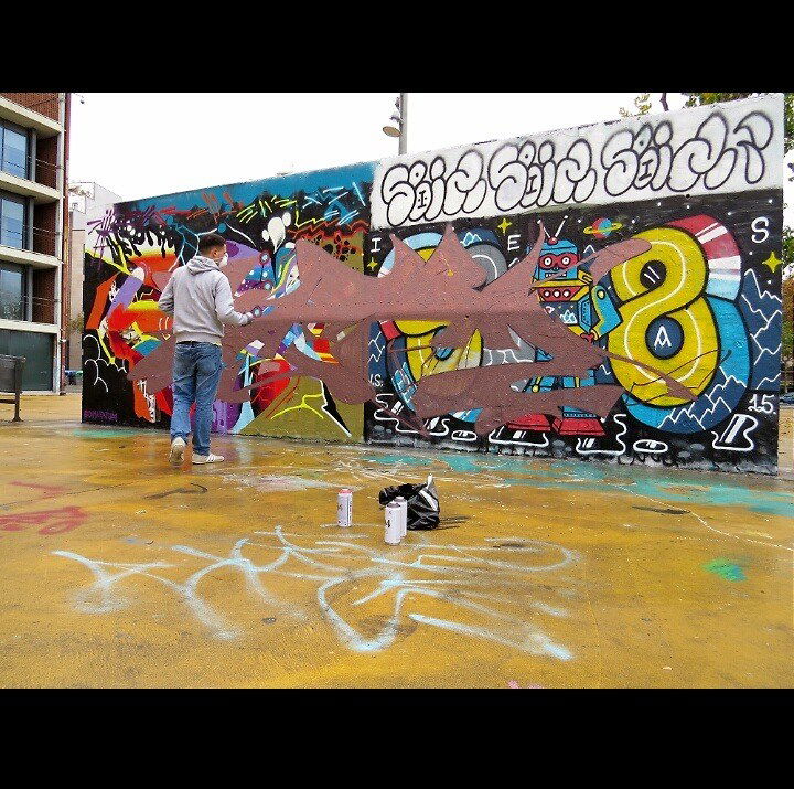 Graffiti Wall in Spanien - Photo by Maers - märs, maers, mrmaersgoodcat (2015)