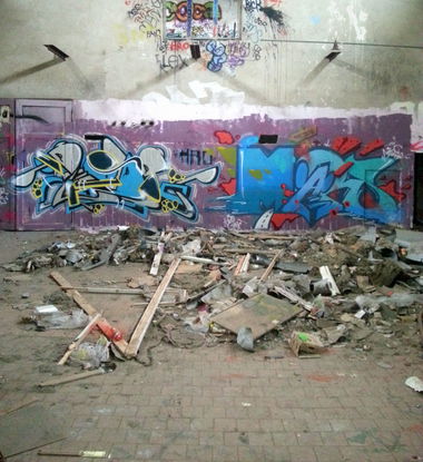 Graffiti Wall - Photo by Maers - pode, märs, crew (2014)