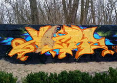 Graffiti Wall - Photo by Maers - maers, simple, graffiti (2018)