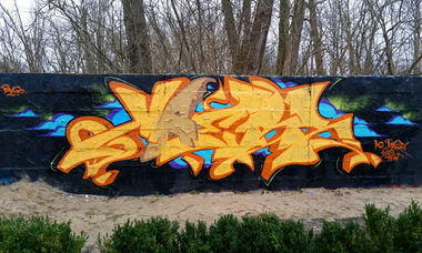 Graffiti Wall - Photo by Maers - maers, simple, graffiti (2018)