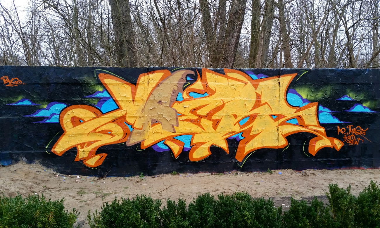 Graffiti Wall - Photo by Maers - maers, simple, graffiti (2018)