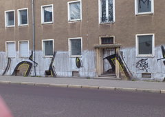 Graffiti Bombing in Magdeburg - Photo by Magdeboy - OHOH, OO, Magdeburg