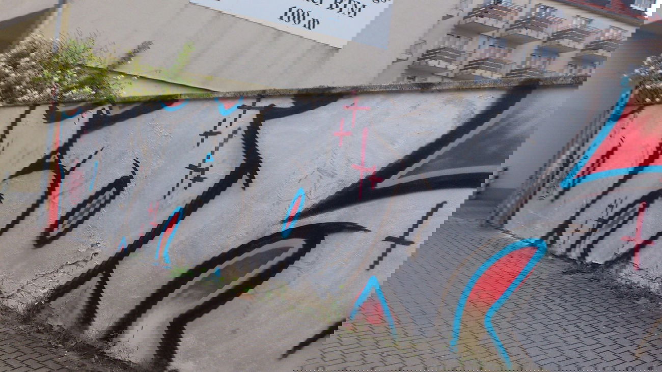 Graffiti Bombing in Magdeburg - Photo by Magdeboy - OO, OHOH, Magdeburg