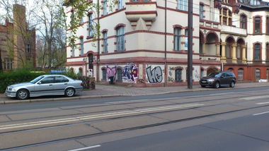 Graffiti Wall in Magdeburg - Photo by Magdeboy - OO, He, W4