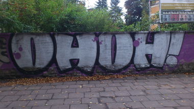 Graffiti Bombing - Photo by Magdeboy - OO, OHOH, Magdeburg