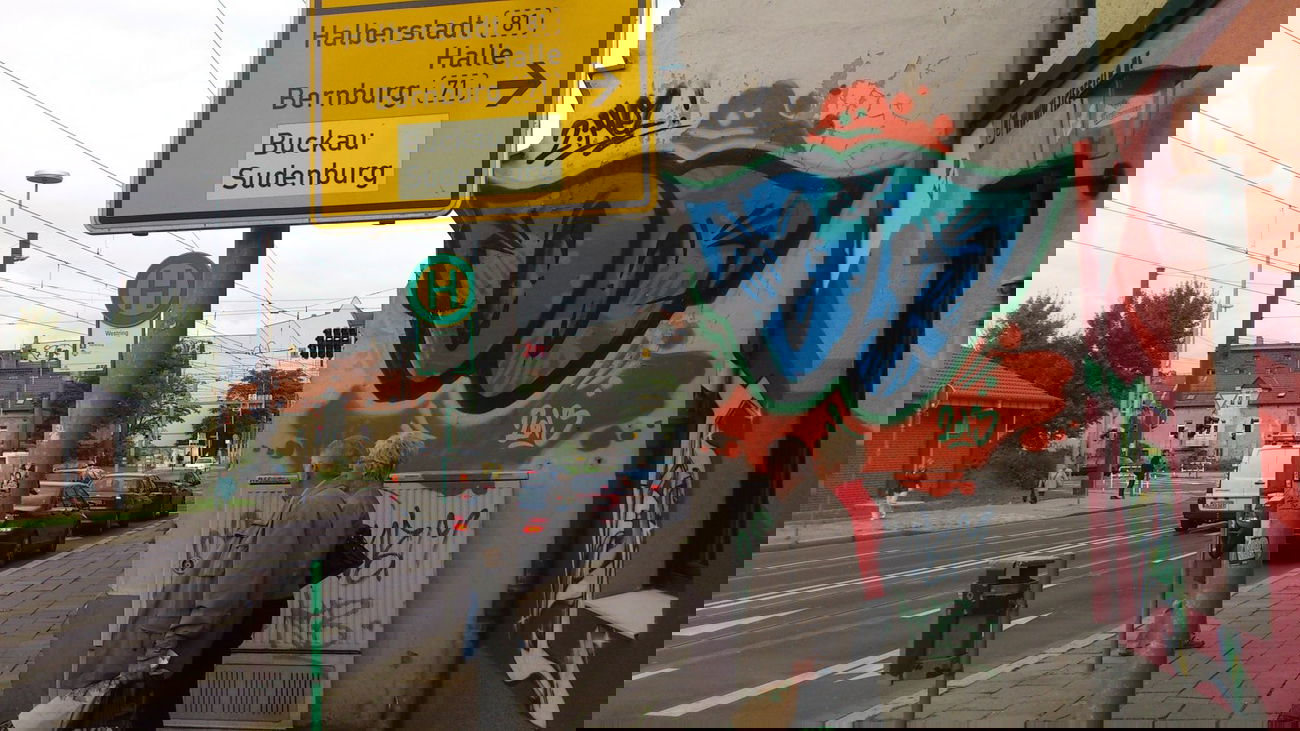 Graffiti Bombing - Photo by Magdeboy - OO, OHOH, Magdeburg (2013)