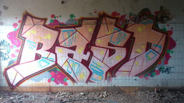 Graffiti Wall in Magdeburg - Photo by Magdeboy - Basd